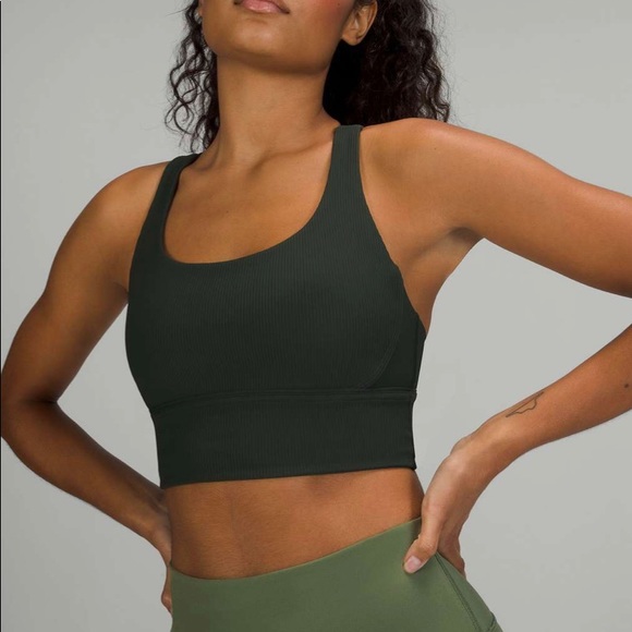 lululemon athletica Other - NWT Lululemon Energy Longline Bra Ribbed Luxtreme